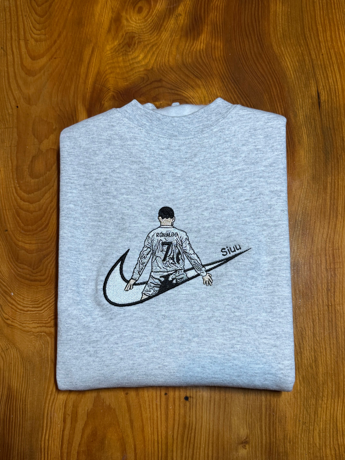 Grey Ronaldo Sweater