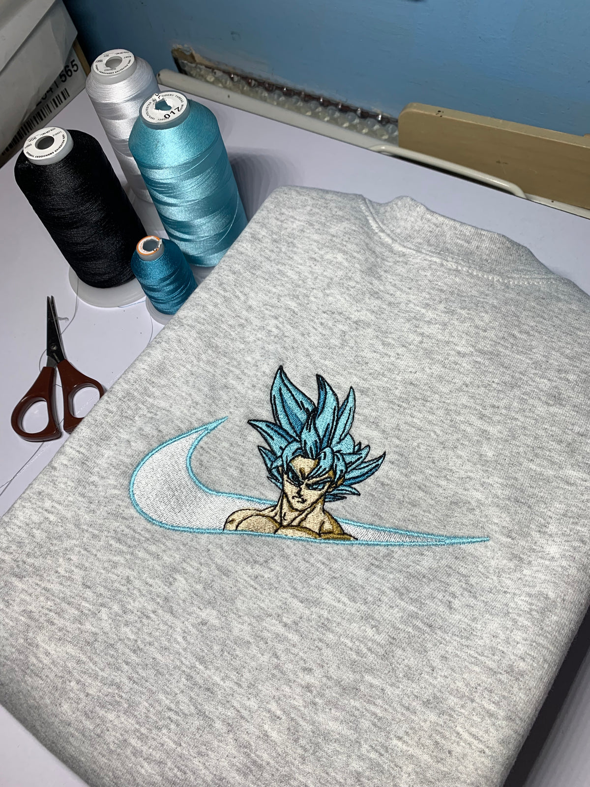 Grey Goku Sweater