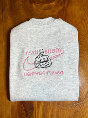 Grey "Yeah Buddy" Sweater