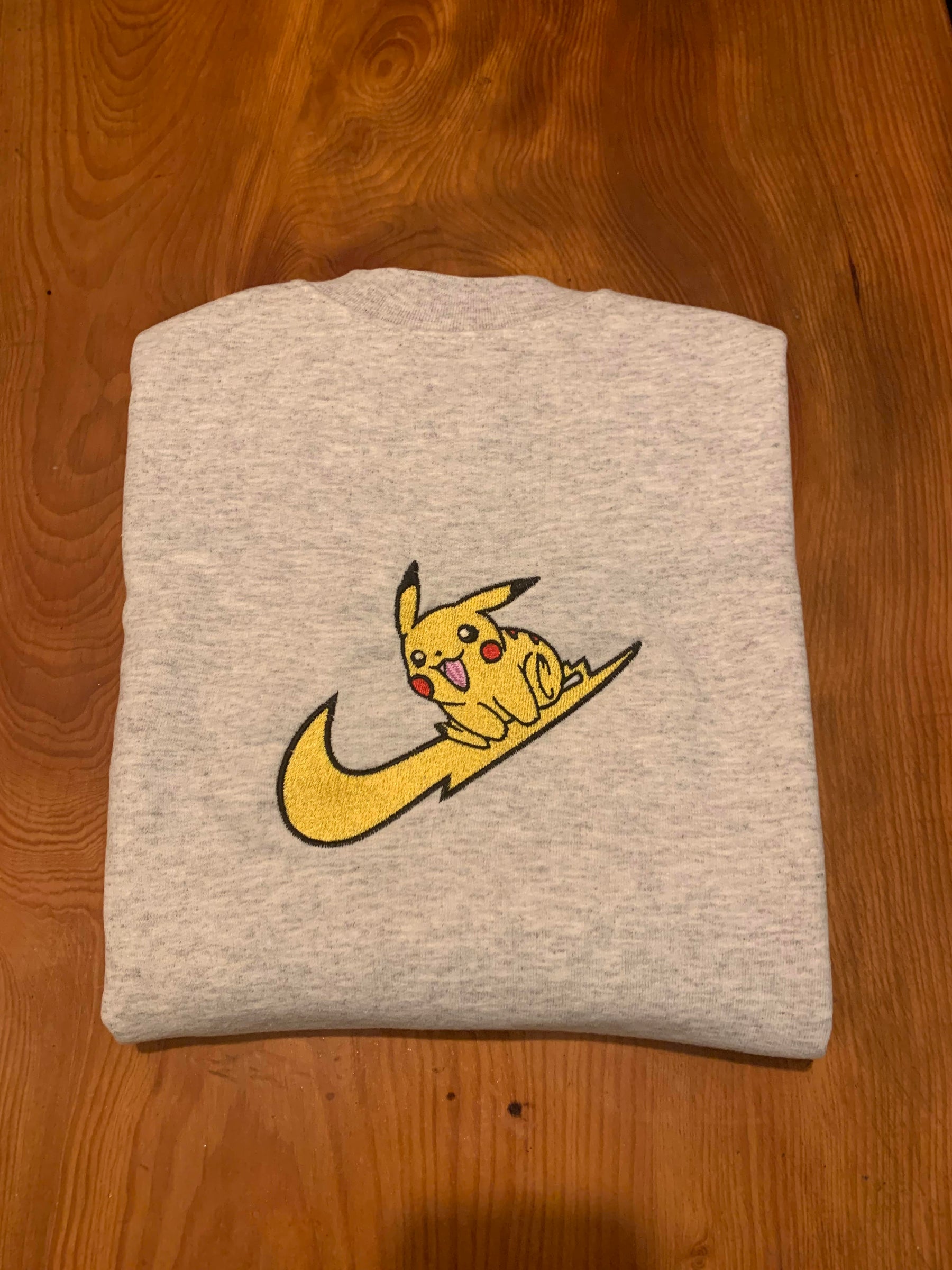 Grey Pikachu Sweater